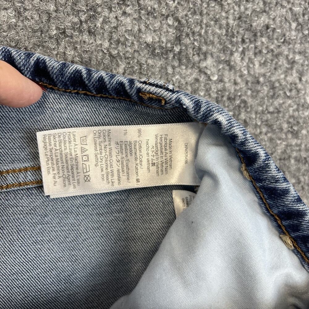 Madewell Blue Straight Leg Jeans - Picture 11 of 15